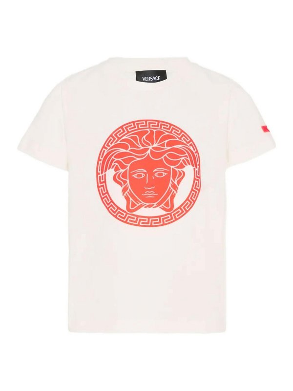 VERSACE YOUNG: T-shirts - T-Shirt - Weiß