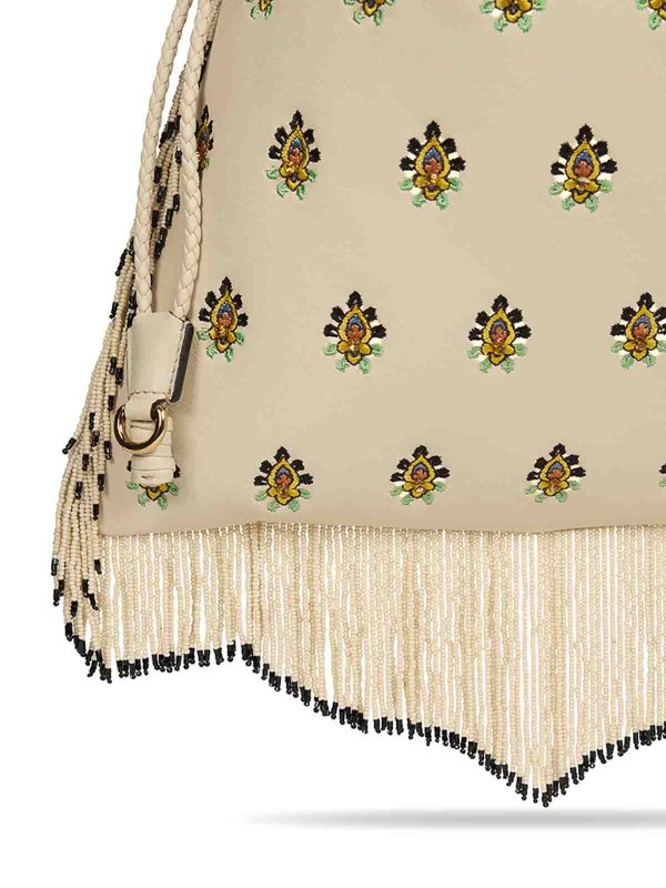 Schultertasche - Weiß shop online: ETRO