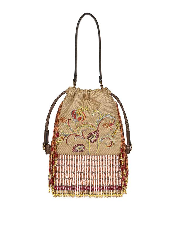 ETRO: Bolsos de hombro - Bolsa De Hombro - Marrón