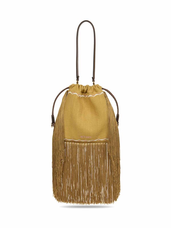 ETRO: Schultertaschen online - Schultertasche - Orange