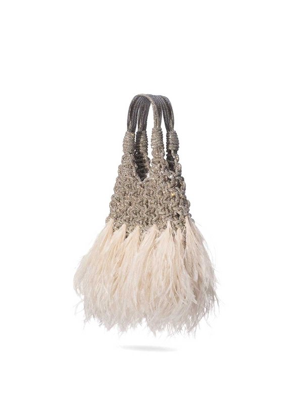 HIBOURAMA: Schultertaschen online - Schultertasche - Silber