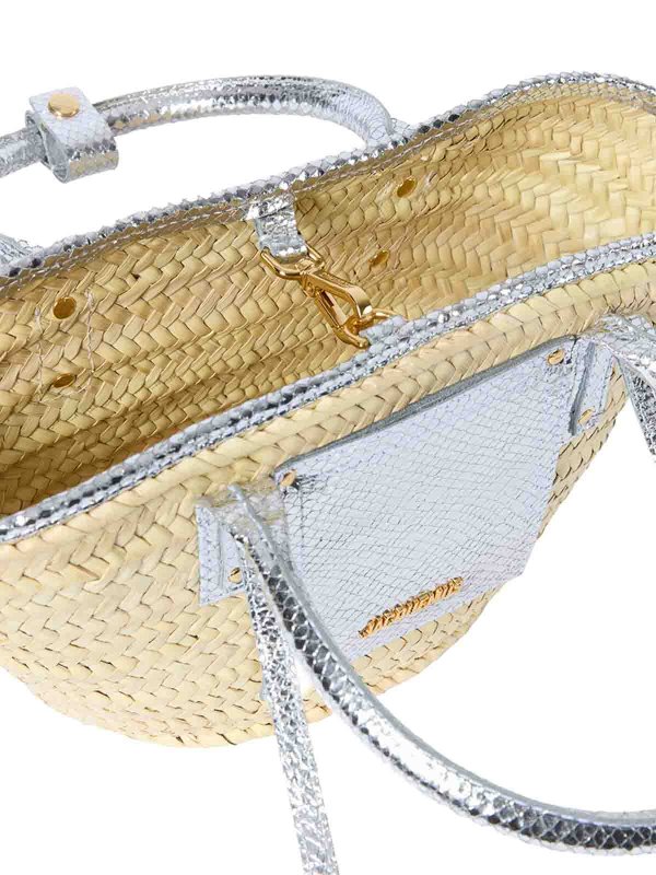Bucket-Bag - Silber shop online: JACQUEMUS