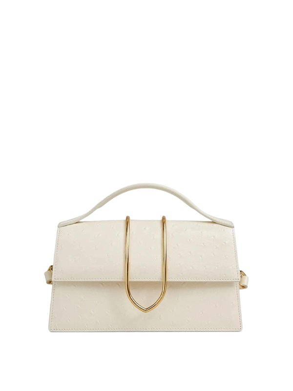 JACQUEMUS: Bolsos Shopping - Bolso Shopping - Blanco