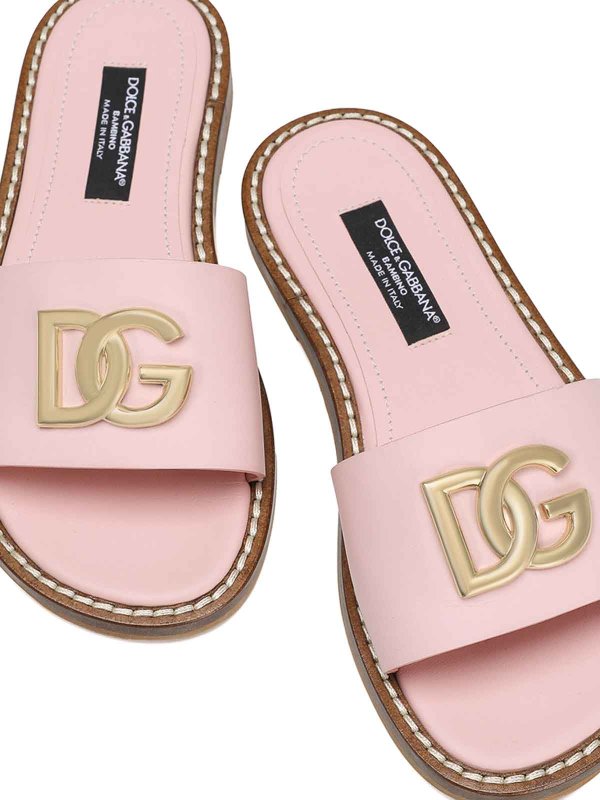 サンダル - ピンク shop online: Dolce & Gabbana Jr