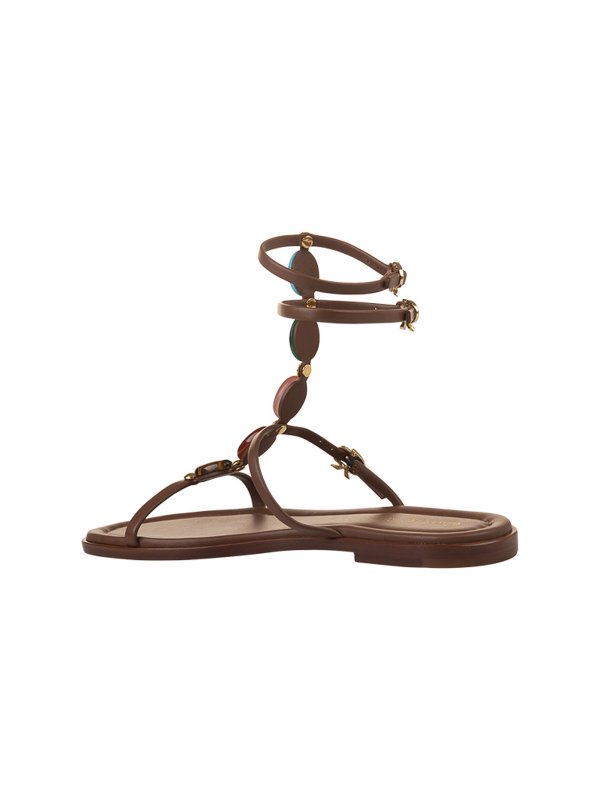The Best Shops Gianvito Rossi: サンダル - サンダル - ブラウン