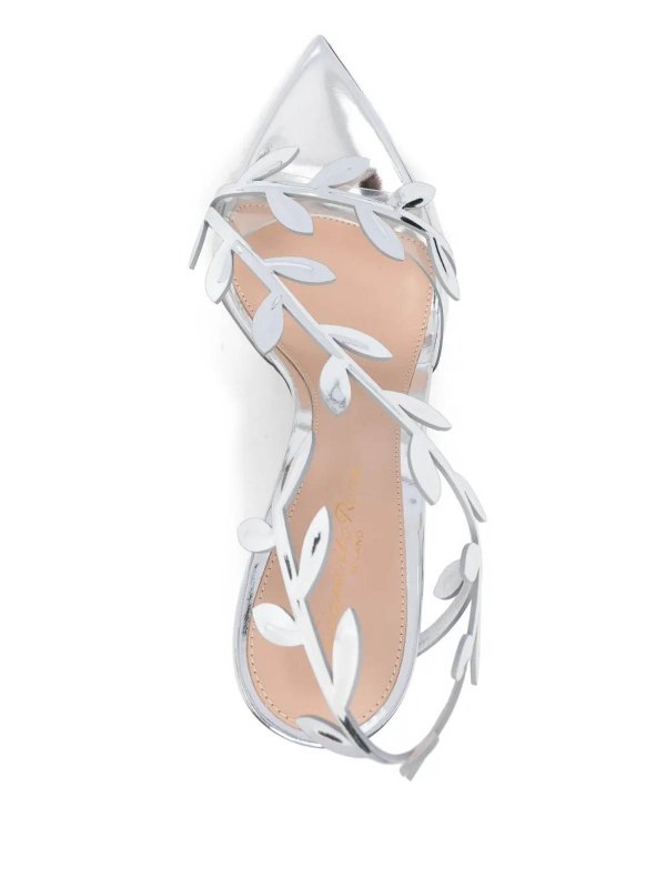 The Best Shops Gianvito Rossi: Sandalen - Sandalen - Silber