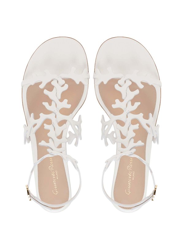 サンダル - 白 shop online: Gianvito Rossi