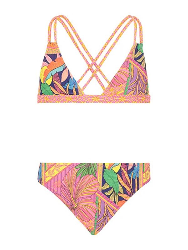 4GIVENESS: bikinis - Triangle Bikini With Print