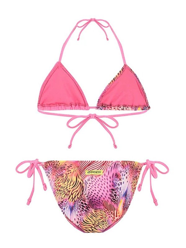 4GIVENESS: bikinis online - Triangle Bikini With Print