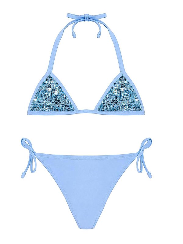 4GIVENESS: bikinis - Triangle Bikini With Sequins