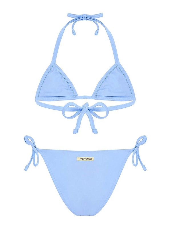 4GIVENESS: bikinis online - Triangle Bikini With Sequins