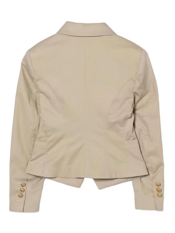 Balmain: blazers online - Double-breasted blazer