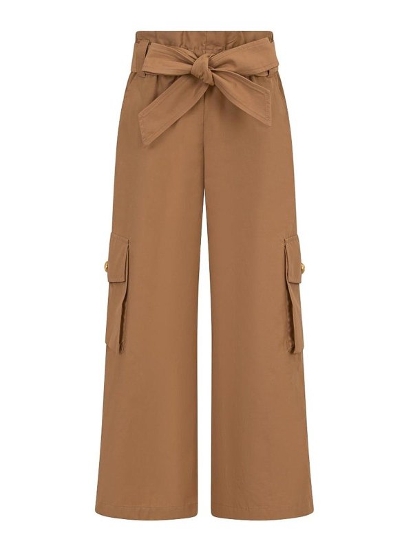 Balmain: pantaloni casual - Pantaloni Con Fiocco