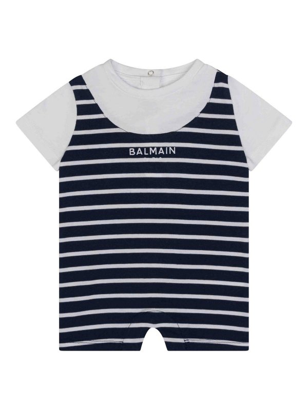 Balmain: Combinaison-pantalons - Combinaison - Bleu