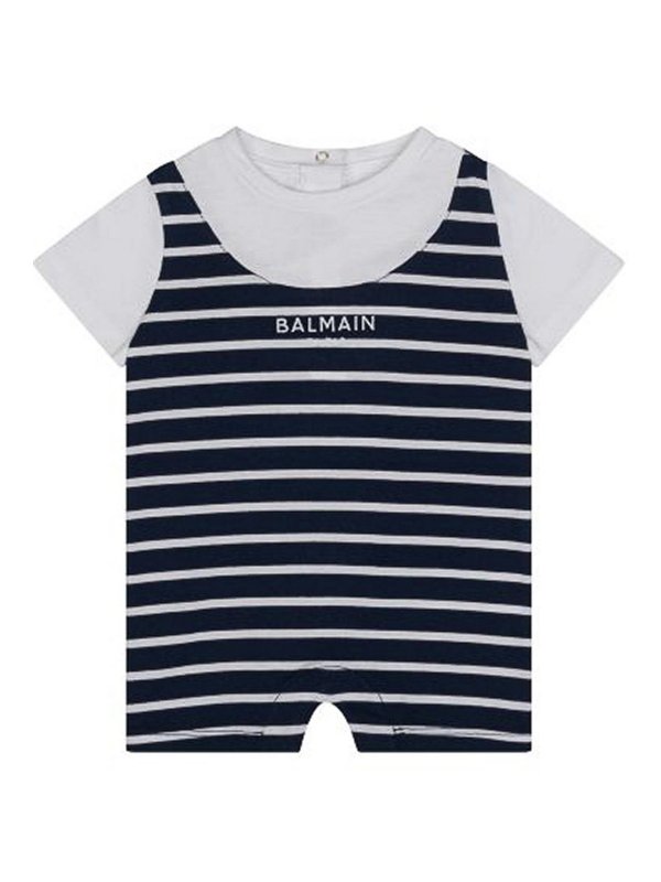 Balmain: Combinaison-pantalons online - Combinaison - Bleu