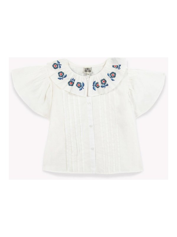BONTON: camicie - Camicia Con Ricamo