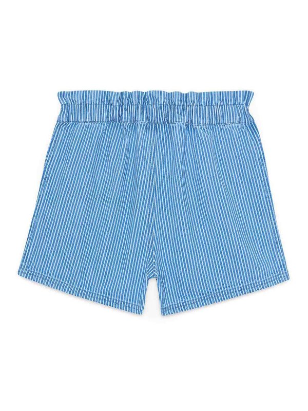 BONTON: Hosen Shorts - Shorts - Blau