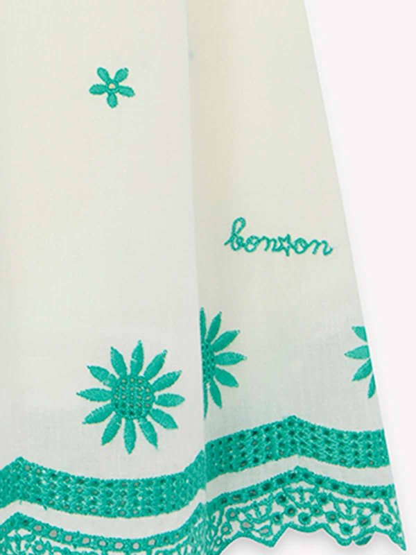 The Best Shops BONTON: ニーレングスドレス - 膝丈ドレス - クリーム