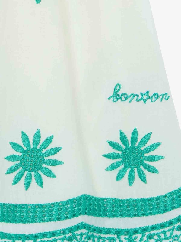 BONTON: ニーレングスドレス online - 膝丈ドレス - クリーム