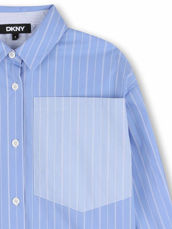 The Best Shops DKNY: Camisas - Camisa - Azul Claro