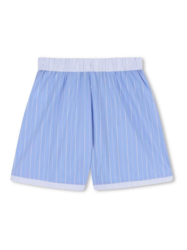DKNY: pantaloni shorts online - Shorts A Righe