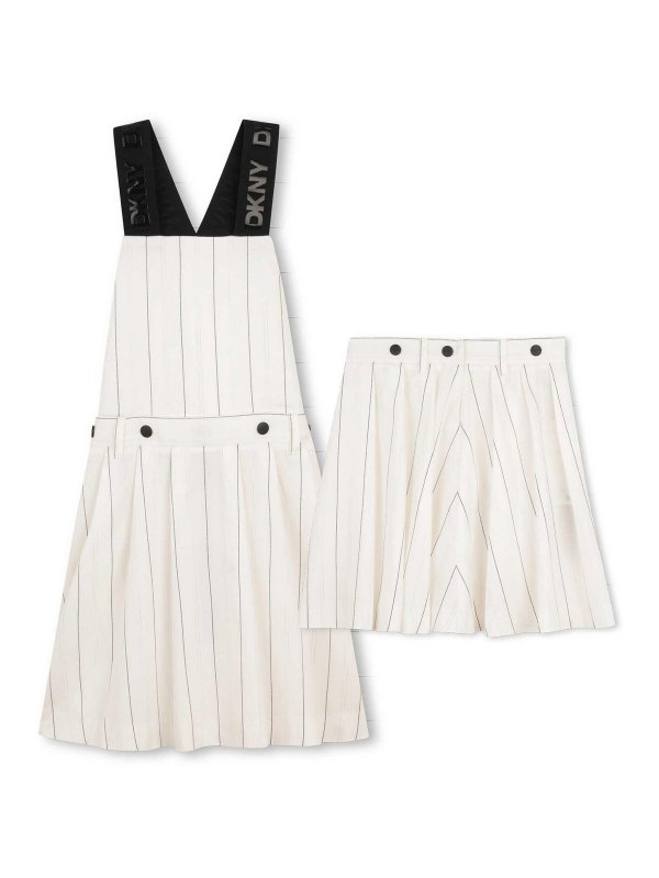 DKNY: Vestidos media pierna - Vestido Midi - Blanco