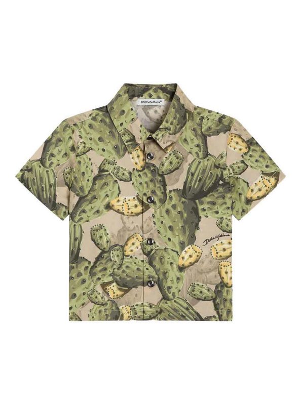 Dolce & Gabbana Jr: シャツ - シャツ - ブラウン