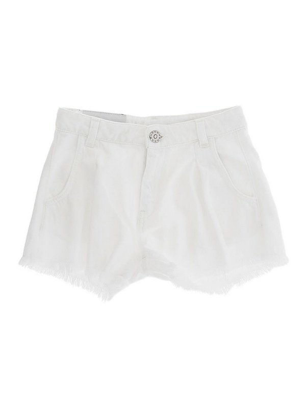 DONDUP: Hosen Shorts - Shorts - Weiß