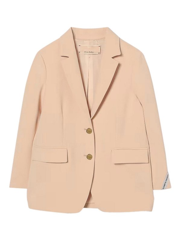 ELISABETTA FRANCHI: ブレザー - ブレザー - ベージュ