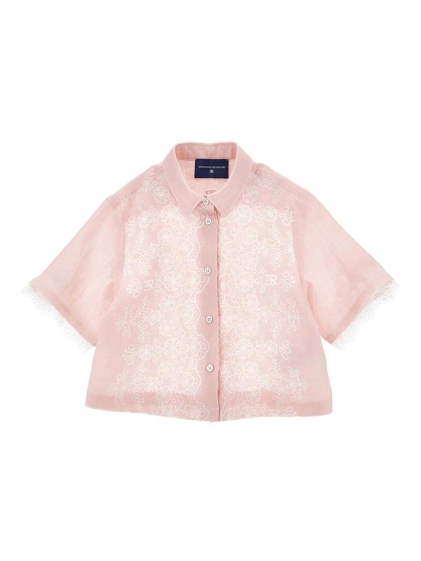 ERMANNO SCERVINO: シャツ - シャツ - ヌードカラー