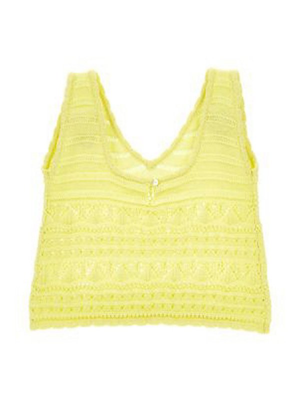 ERMANNO SCERVINO: トップス＆タンクトップ online - トップ/タンクトップ - イエロー