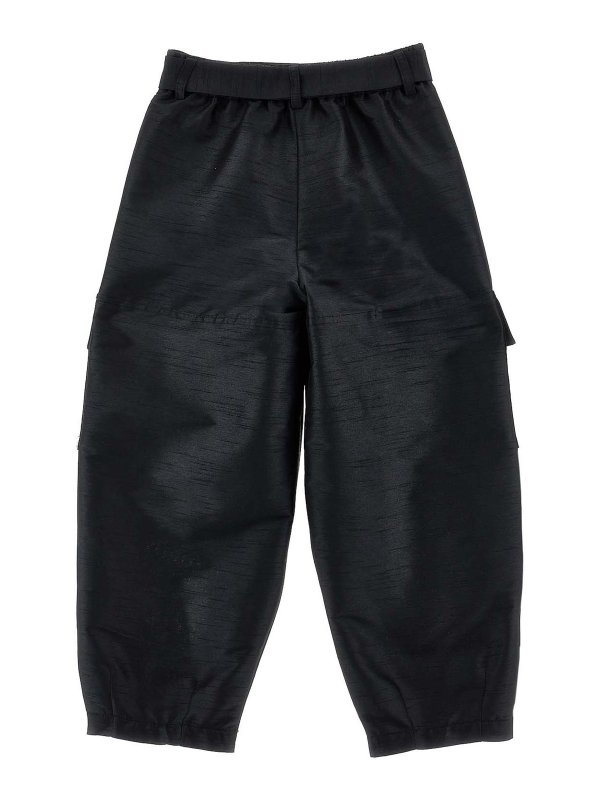 ERMANNO SCERVINO: カジュアルトラウザー online - カジュアルパンツ - 黒
