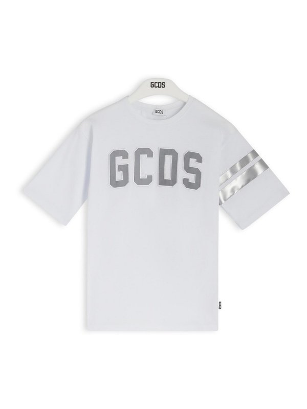 GCDS: T-shirts - T-Shirt - Weiß