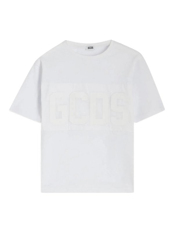 GCDS: T-shirts - T-Shirt - Weiß