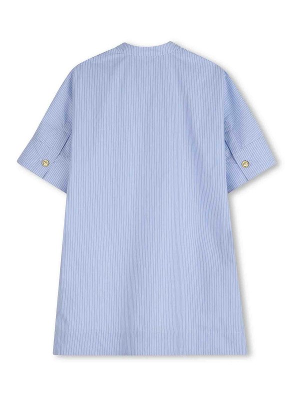 GIVENCHY: Knielange Kleider online - Knielanges Kleid - Hellblau