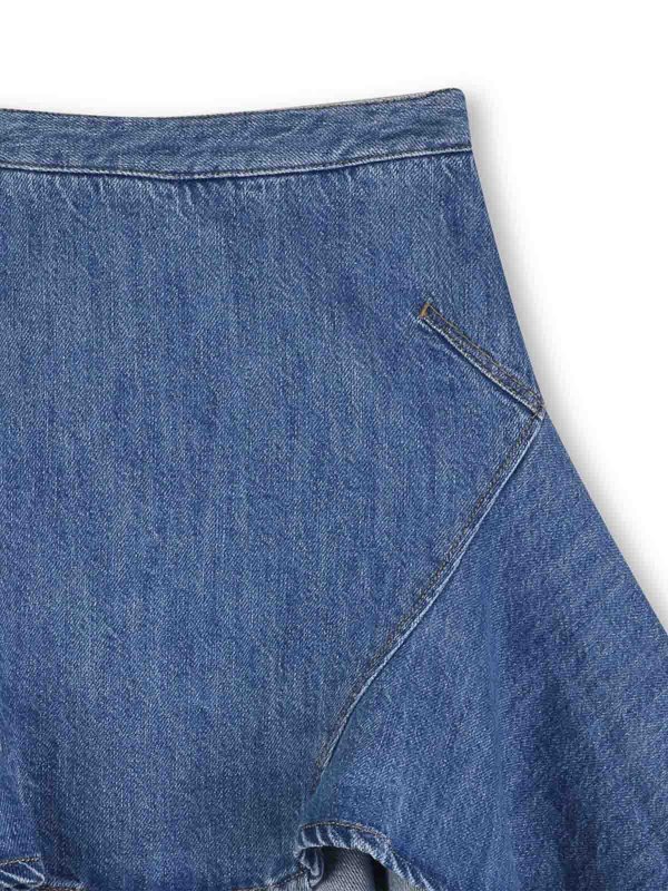 The Best Shops GIVENCHY: Knielange und Midi Röcke - Midirock - Blau
