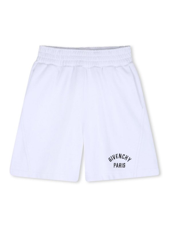 GIVENCHY: トラウザーショーツ - ショートパンツ - 白