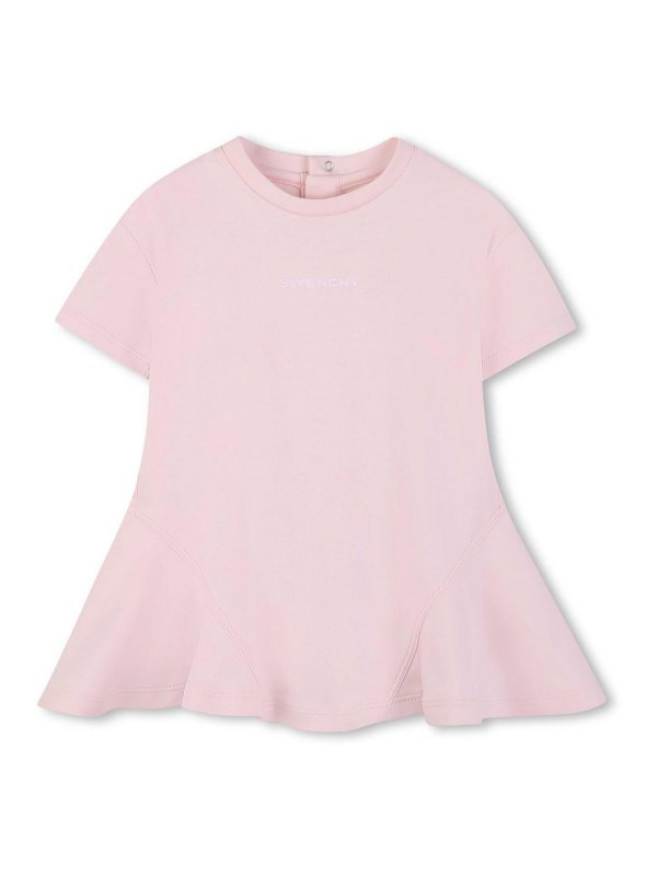 GIVENCHY: ニーレングスドレス - 膝丈ドレス - ピンク