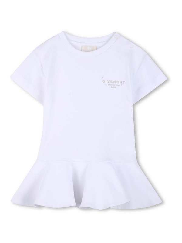 GIVENCHY: Vestidos media pierna - Vestido Midi - Blanco