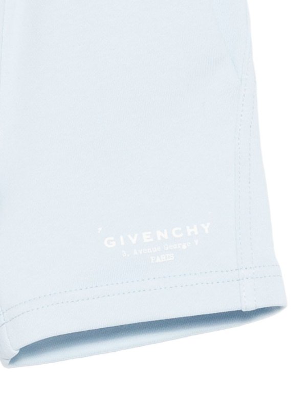 The Best Shops GIVENCHY: Trousers Shorts - Bermuda shorts with logo