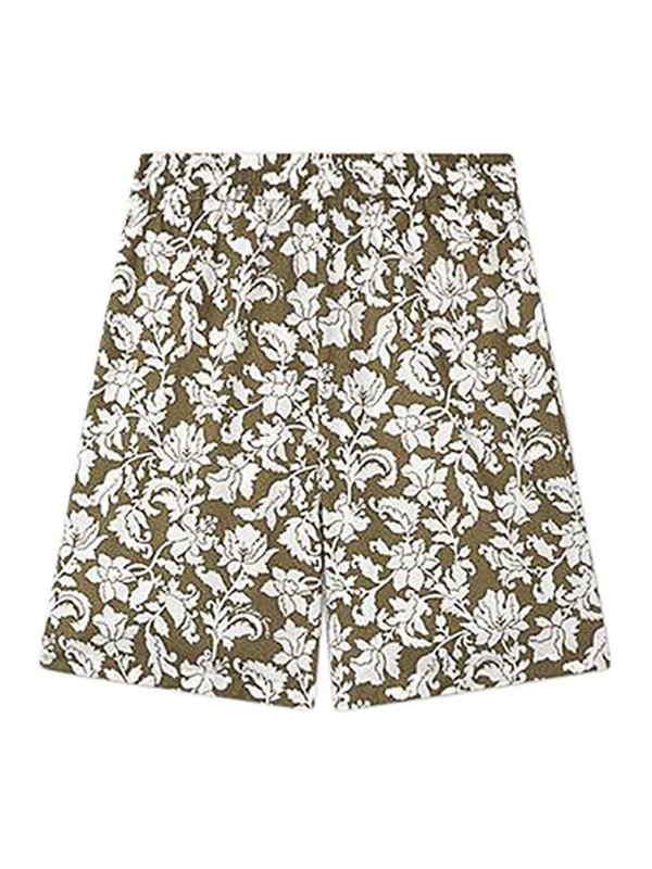 GOLDEN GOOSE: トラウザーショーツ - ショートパンツ - 白