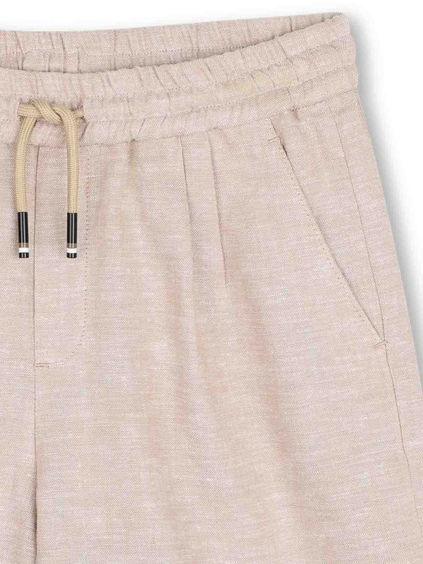 The Best Shops Hugo Boss: Trousers Shorts - Bermuda With Drawstring
