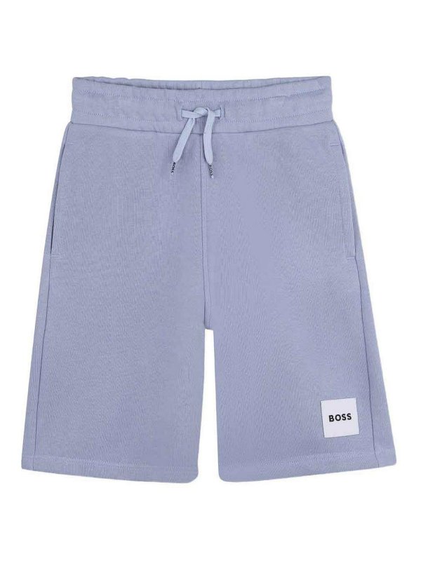 Hugo Boss: トラウザーショーツ - ショートパンツ - ライトブルー