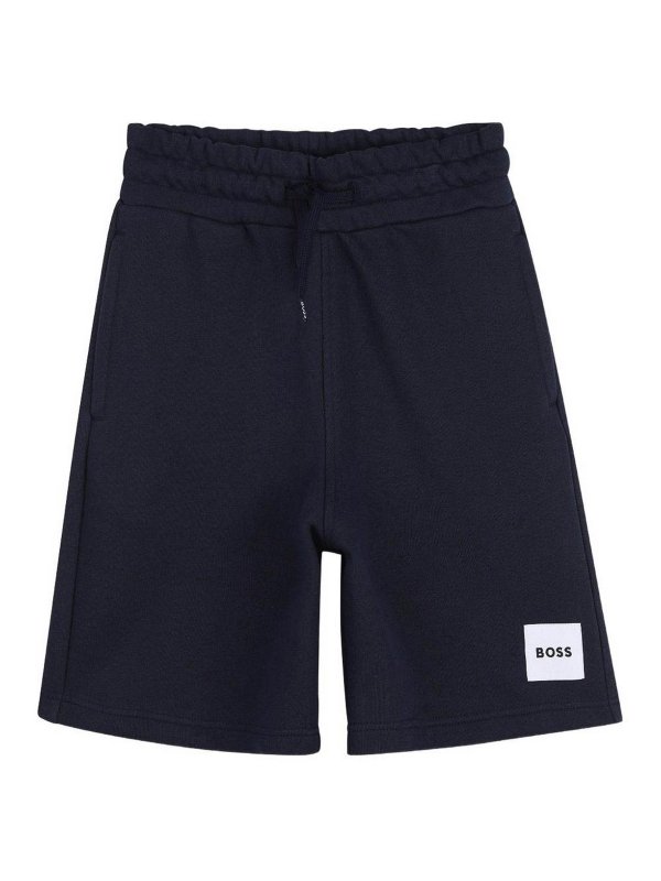 Hugo Boss: pantaloni shorts - Bermuda Con Logo