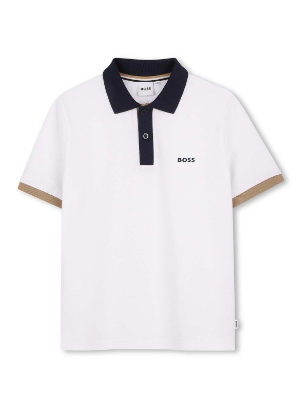 Hugo Boss: ポロシャツ - ポロシャツ - 白