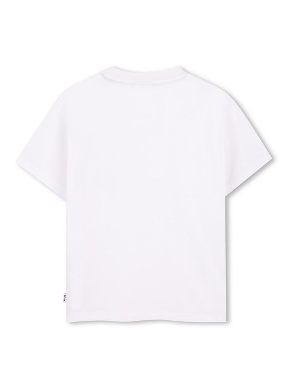 Hugo Boss: T-shirts online - T-Shirt - Weiß