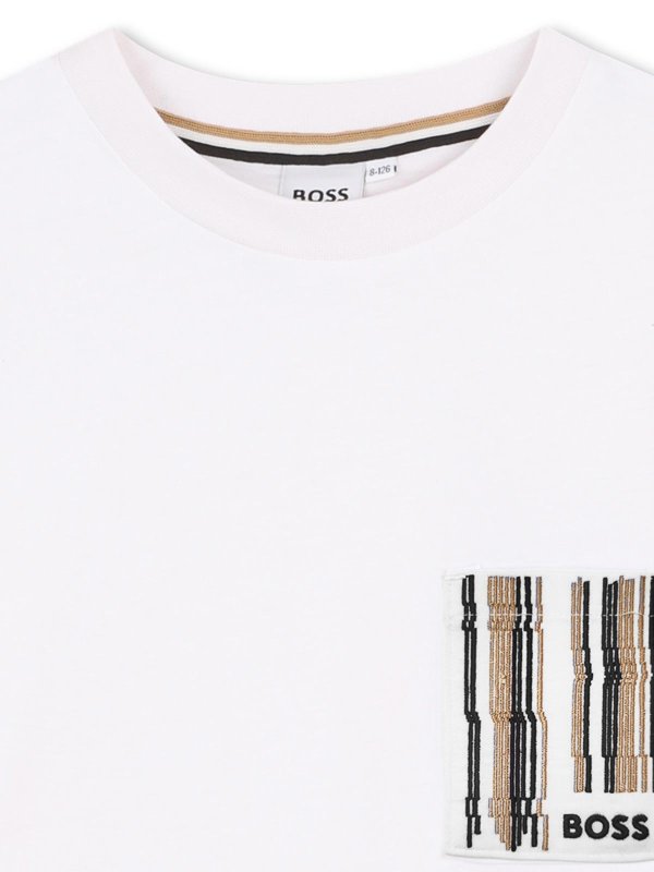 The Best Shops Hugo Boss: T-shirts - T-Shirt - Weiß