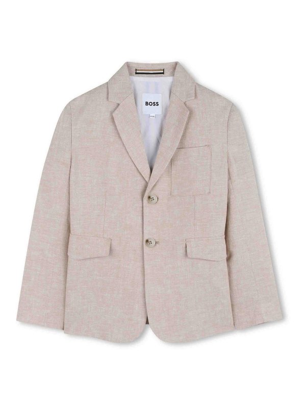Hugo Boss: Blazer - Blazer - Beige