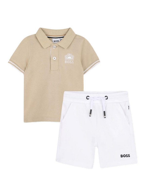 Hugo Boss: pantaloni shorts - Completo Polo E Bermuda