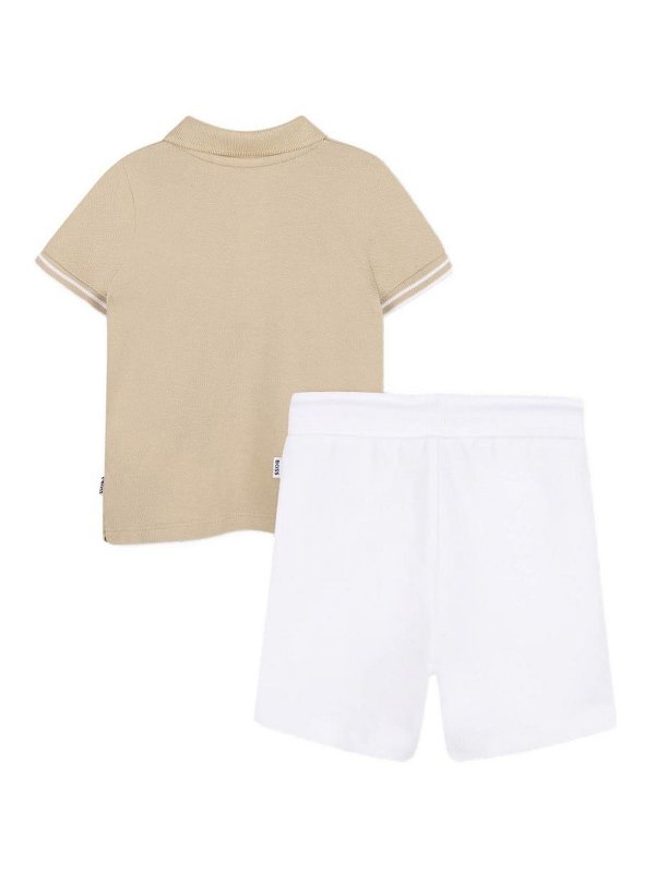 Hugo Boss: pantaloni shorts online - Completo Polo E Bermuda
